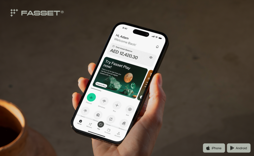 تطبيق "فاسيت" ينطلق في دولة الإمارات بعد حصوله على ترخيص سلطة دبي لتنظيم الأصول الافتراضية