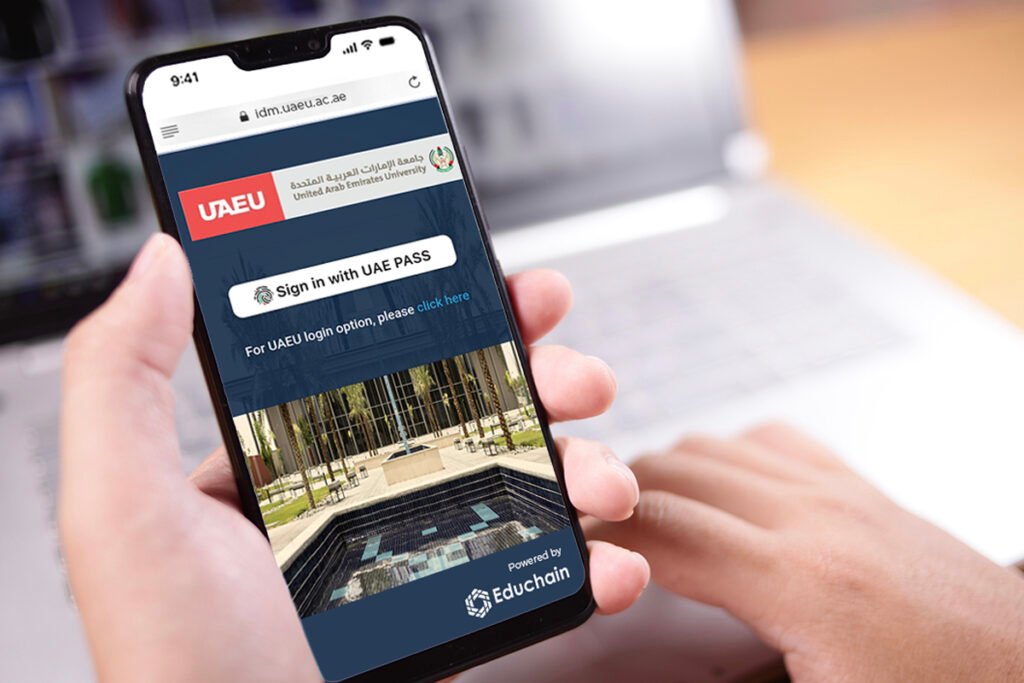 UAEU Passport Integration with UAE Pass Powered by Educhain 1200x800
