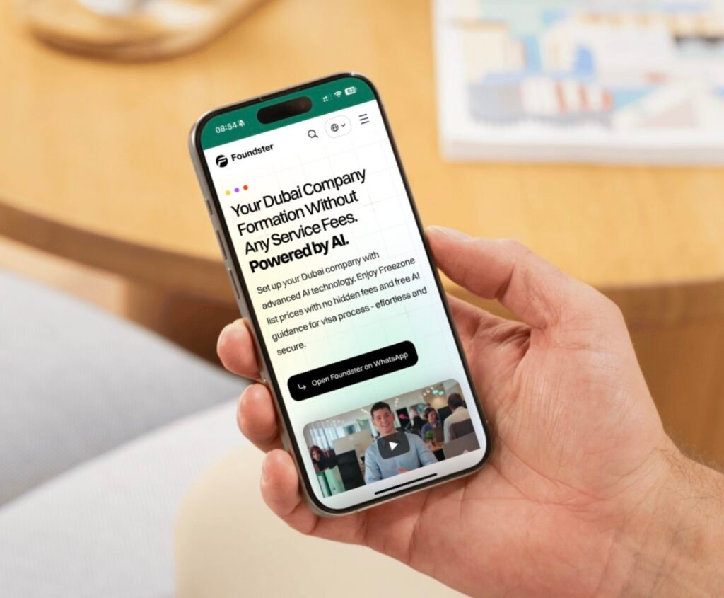 Foundster Introduces AI-Powered Company Formation in Dubai