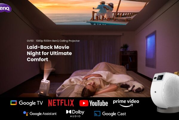 BenQ GV50 Ceiling Projector Elevates Your Movie Routine