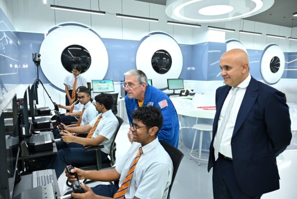 NASA Astronaut Dr. Don Thomas Inaugurates Ambassador International Academy’s Sky Lab