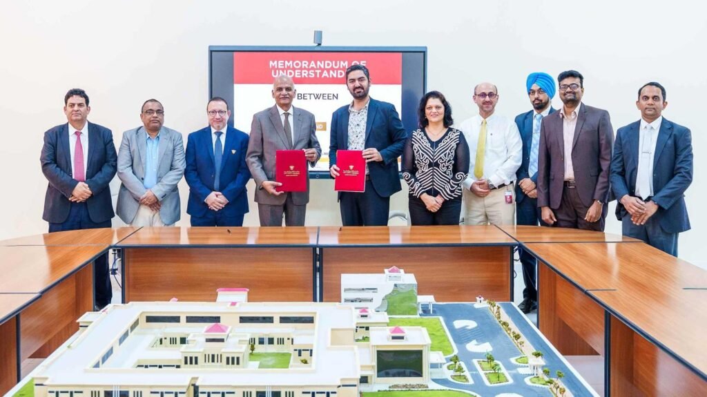 Thumbay College of Management & AI in Healthcare, GMU, Signs MOU with Dataviv Technologies