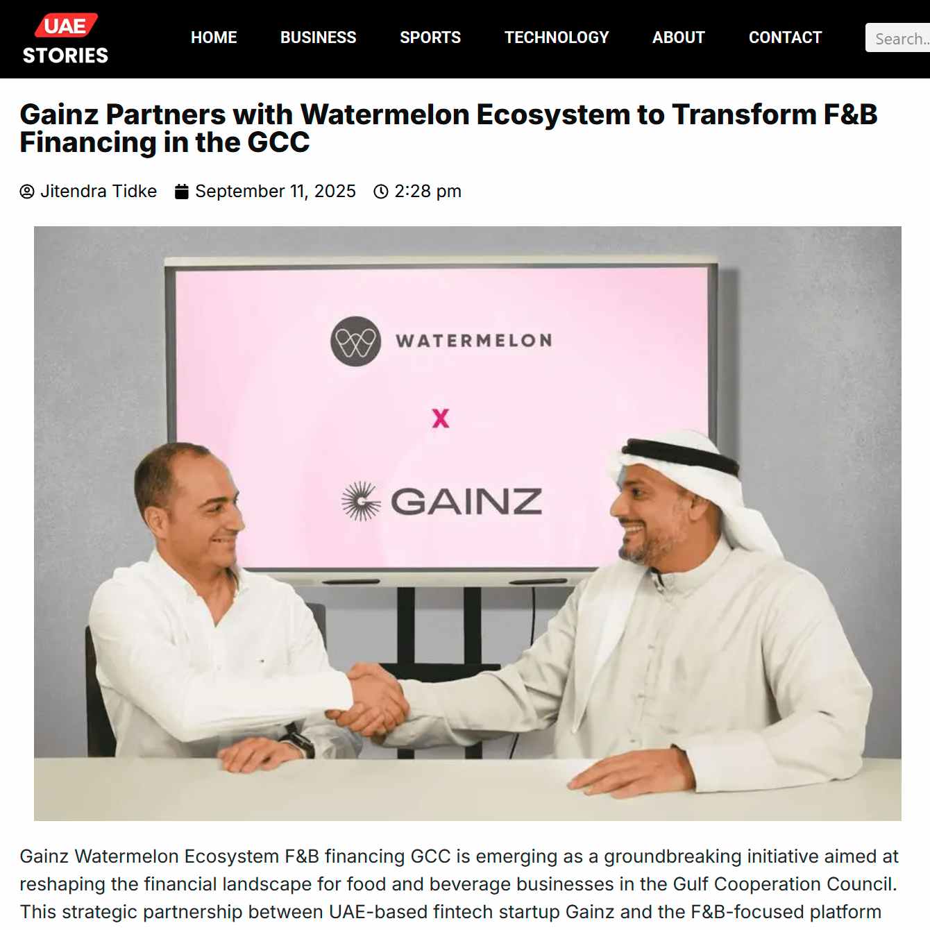 UAE Stories