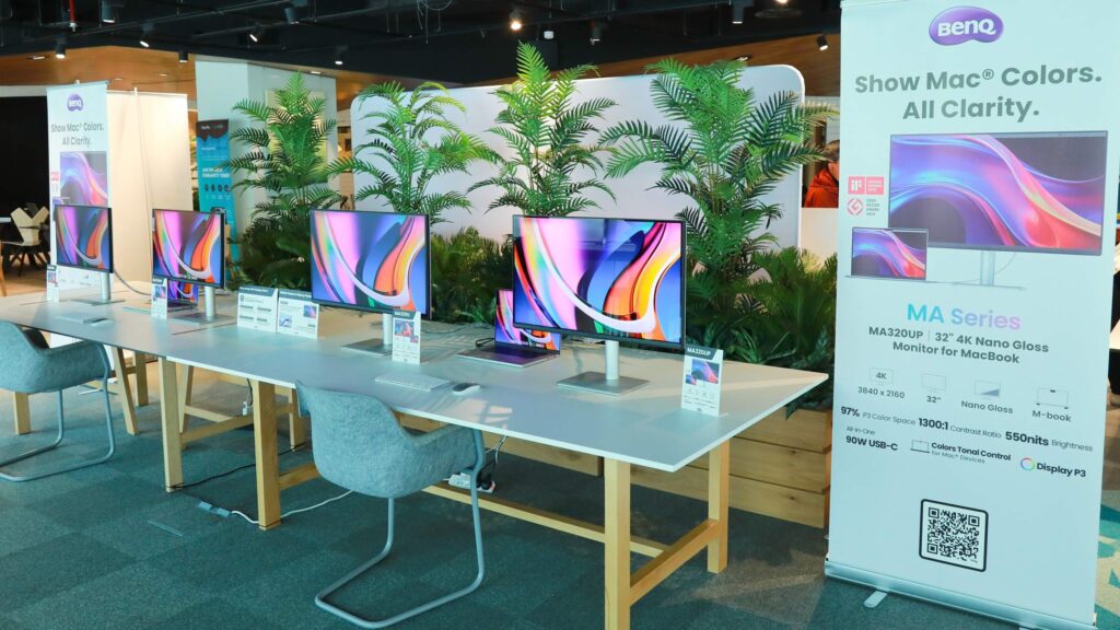 BenQ Expands MA Series with New Flagship and 4K Nano Gloss Monitors for Mac Users