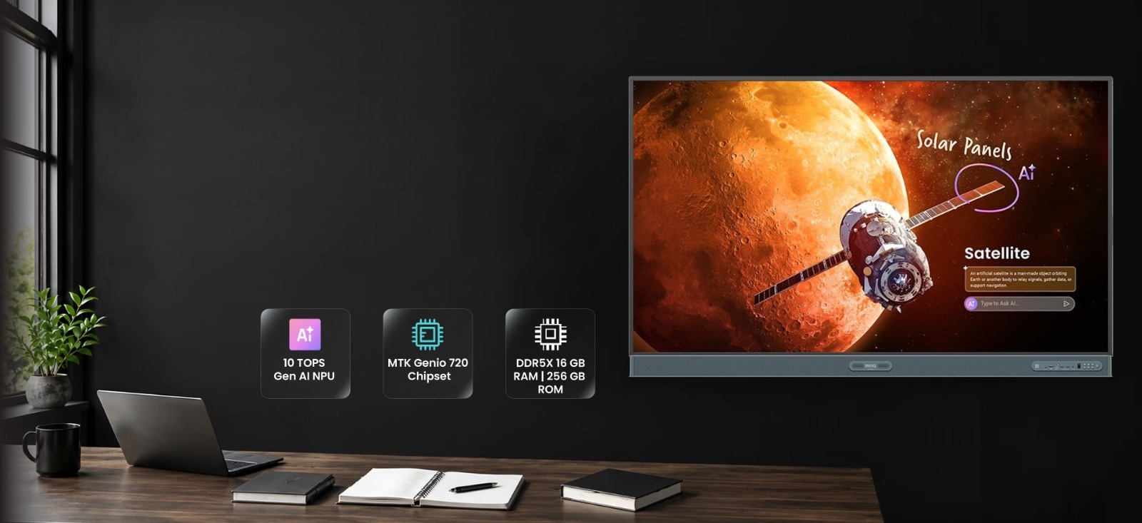 BenQ Unveils AI-Powered RP05 Interactive Whiteboard for Future-Ready Classrooms in the Middle East