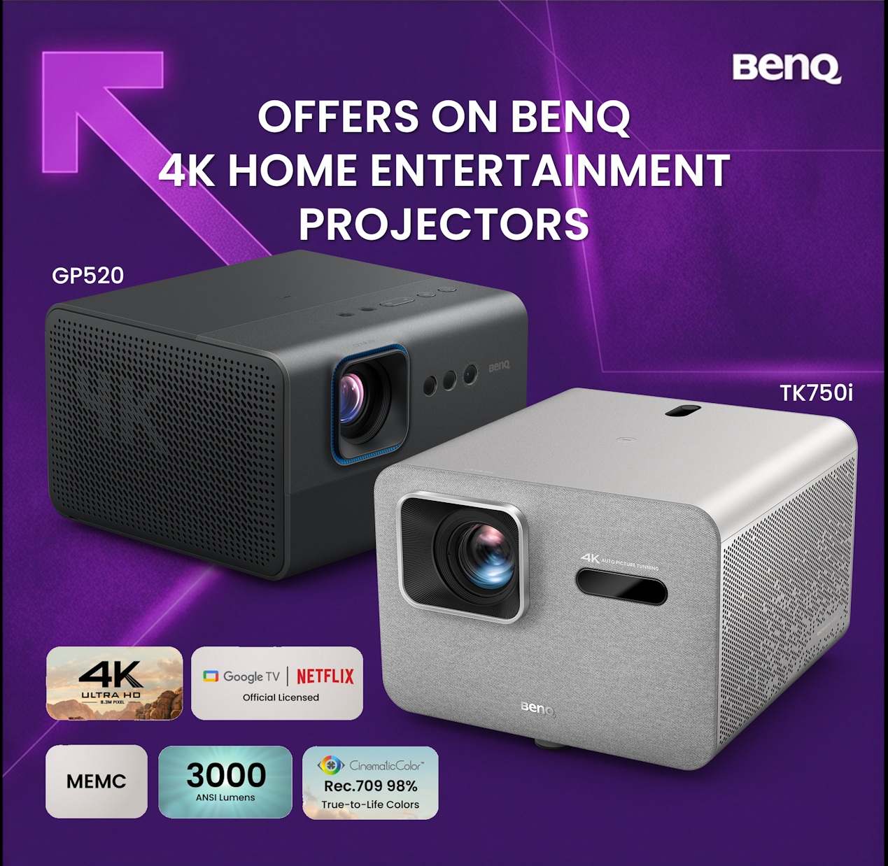 Big Savings on Premium Monitors, Projectors, and Eye-Care Lighting
