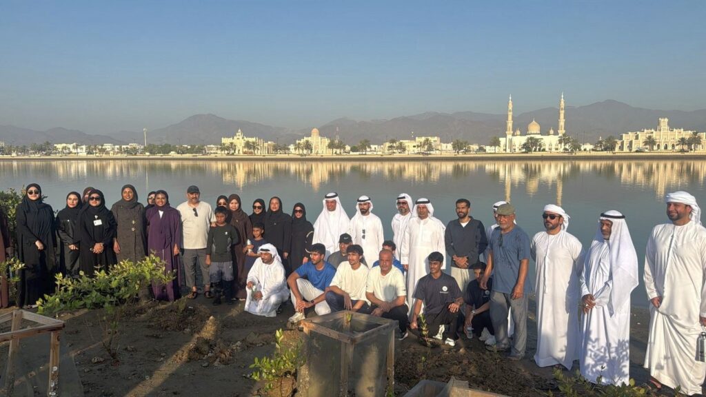 Sharjah Maritime Academy and EPAA Launch Research-Based Mangrove Planting Initiative in Kalba