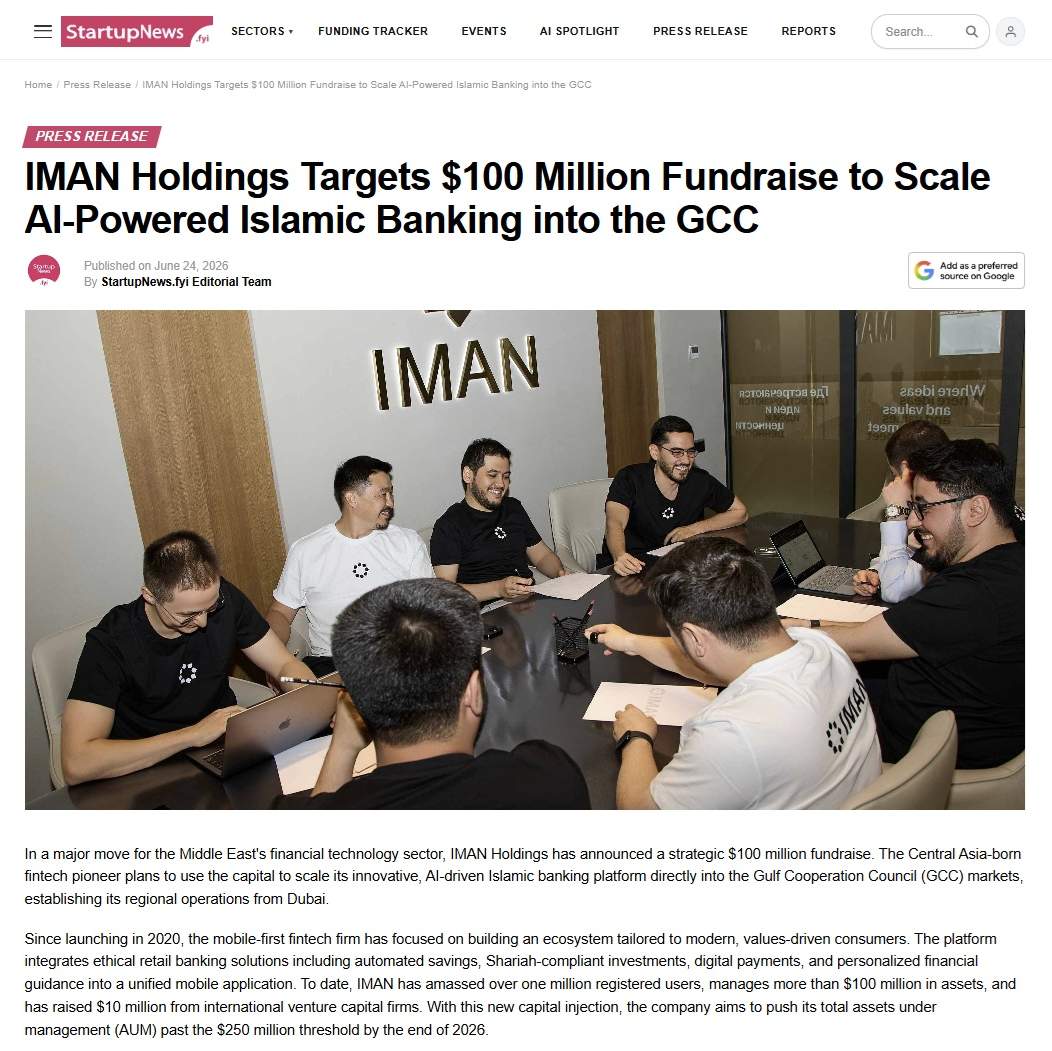 STARTUP NEWS